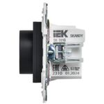 SKANDY Термостат электронный с индикацией SK-T01G графит IEK