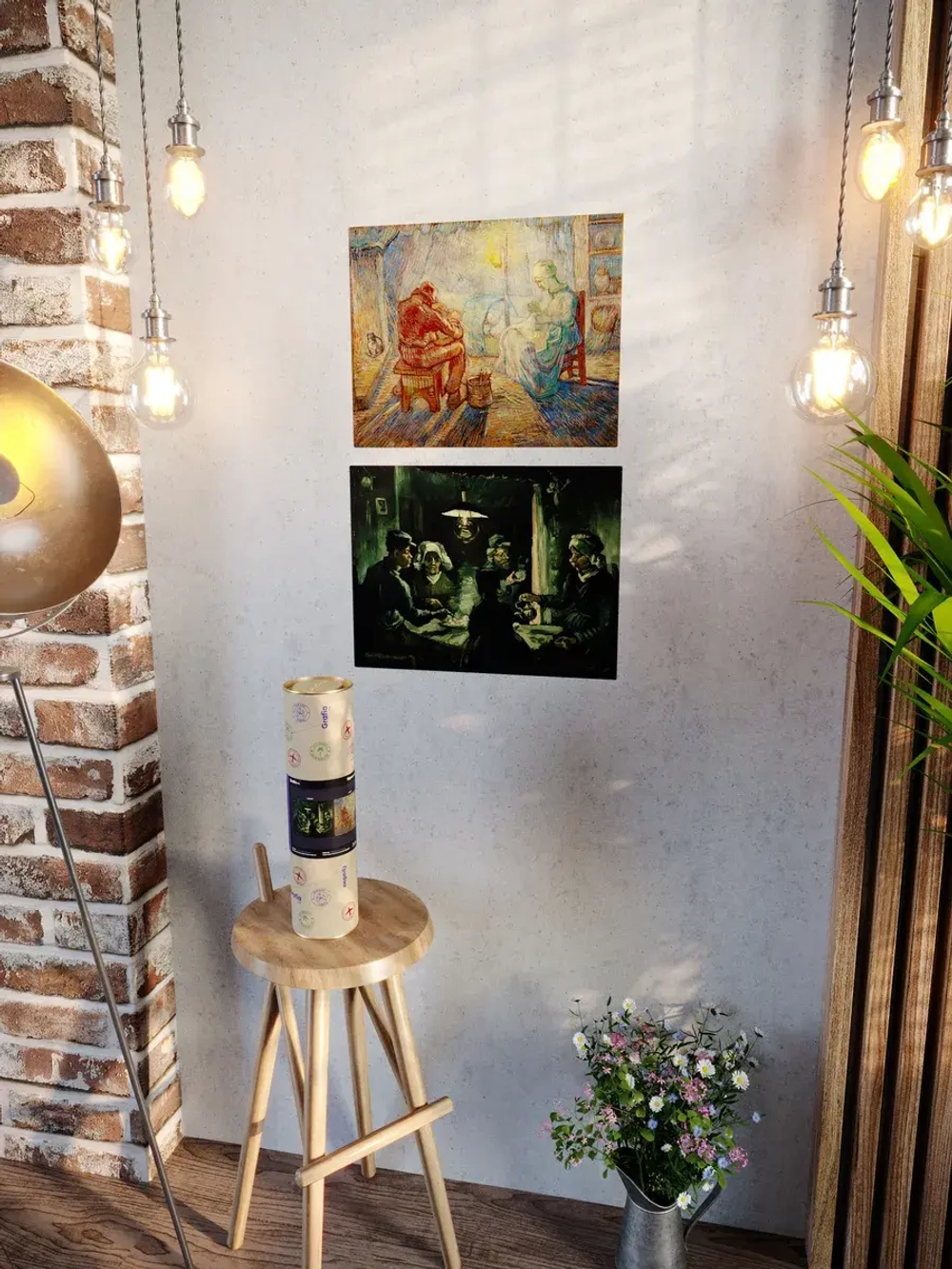 Картины-наклейки на стену для декора интерьерные №9