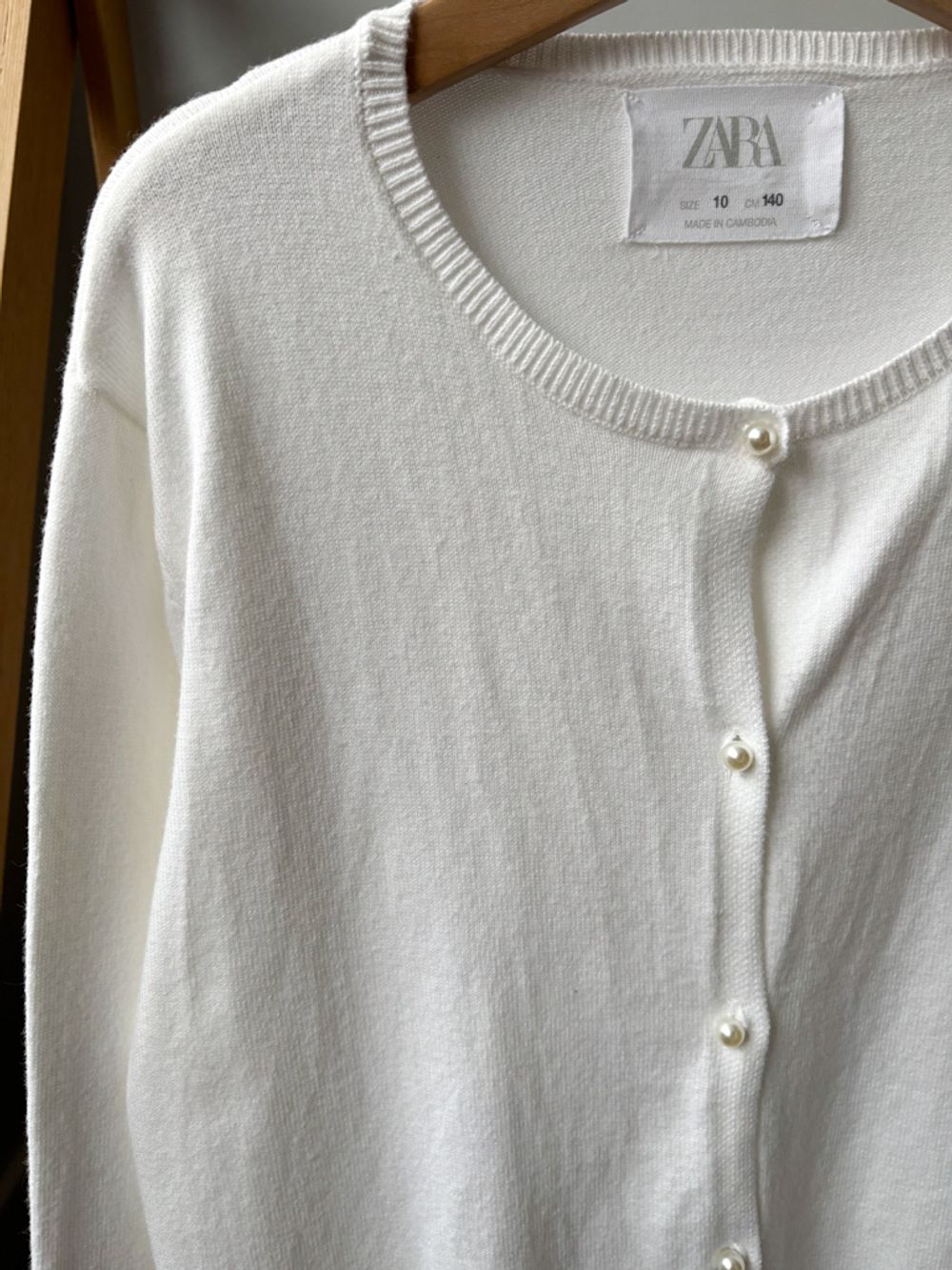 Хлопковый кардиган Zara, 140