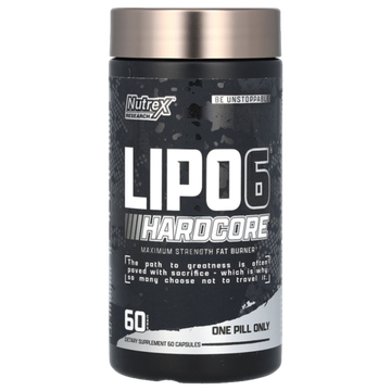 Nutrex Research LIPO-6 Hardcore 60 Caps , Жиросжигатель