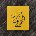 Девочка №11 с бантиками