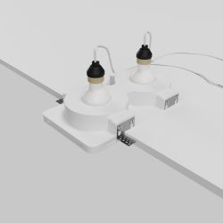 Светильник встраиваемый Maytoni   DL002-GU10-02-W