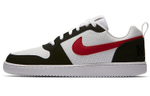 Nike Court Borough low classic all-match non-slip low-top sneakers men's black and white red