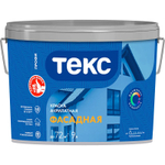 Краска акрилатная фасадная Текс Профи 9 л