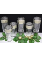 Стакан для напитков сока и воды высокие