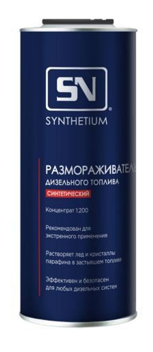 Размораживатель диз. топлива 1 л. (синтетический) (SYNTHETIUM)