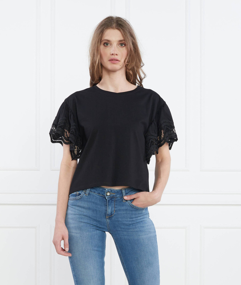 Футболка TWINSET - черный(231TT2340)