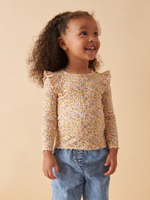 Лонгслив для девочки Next 168-466, Бежевый