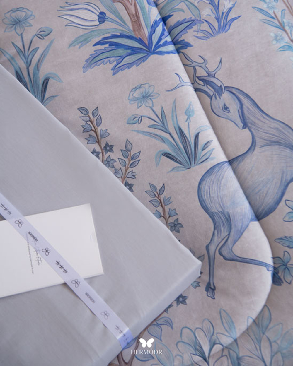 Комплект постельного белья двуспальный Jeyran Hermodr 8 предметов 130220269 Иран