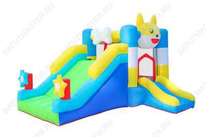 Батут для детей на дачу "В гостях у кота" 3,3*2,5*2 м