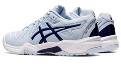 детские Кроссовки теннисные Asics Gel-Resolution 8 GS - soft sky/dive blue