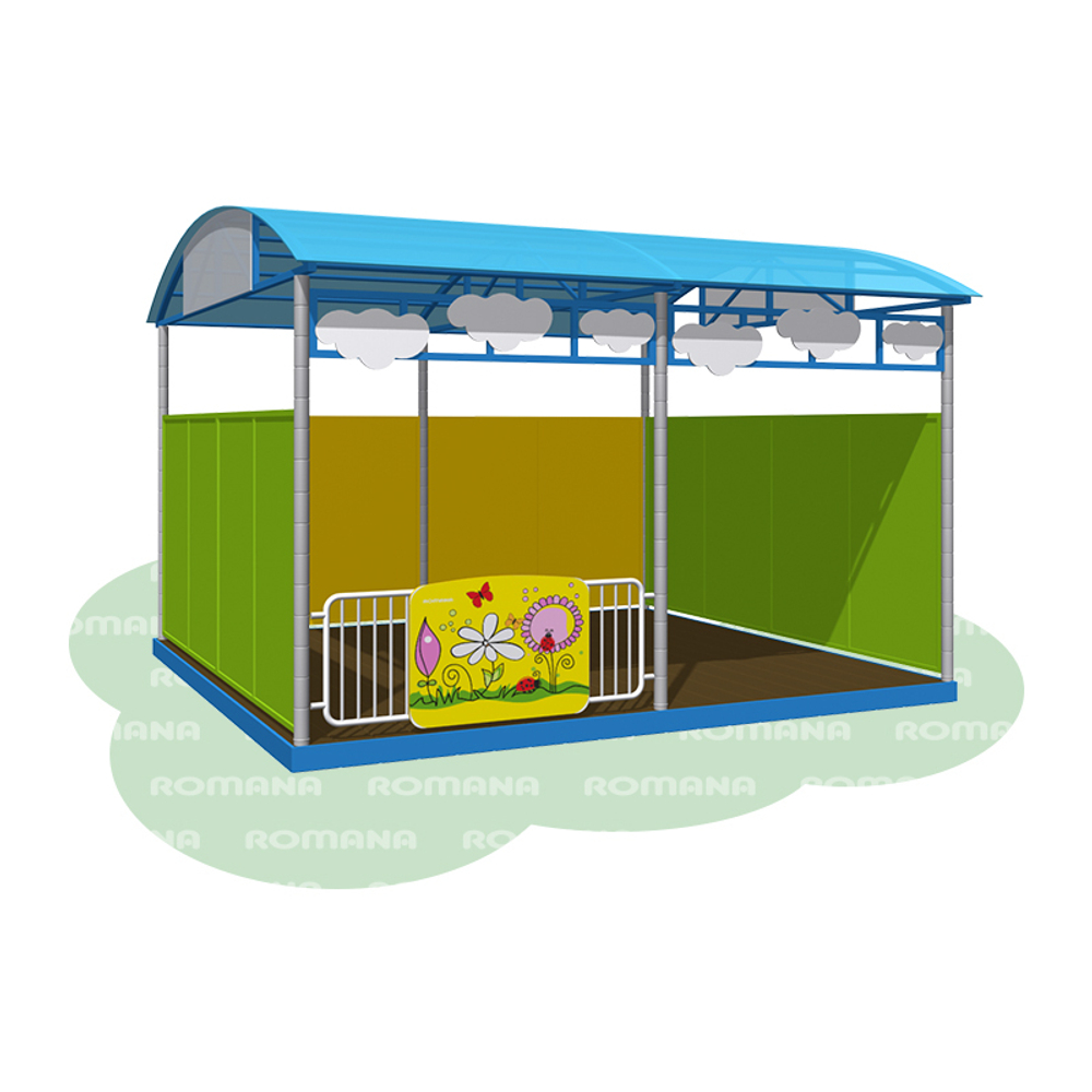 Веранда «Полянка» Romana 301.16.00-01 (бетонируемая, с полом)