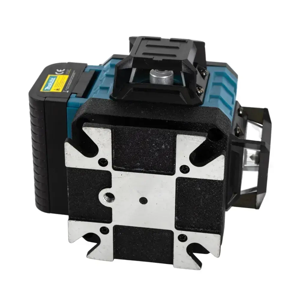 Лазерный уровень строительный, нивелир зеленый луч, 16 линий, 360 градусов