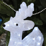 Н.г Фигурка дек. Олень 31*52см, 60LED, 220В Y4-3070