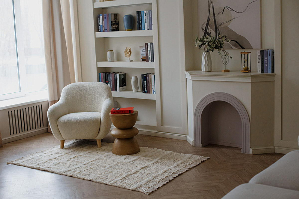 Хлопковый ковер Lillaland AKWAABA 160х230 см