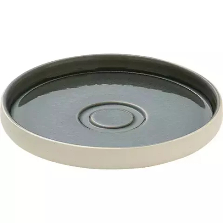 Тарелка «Нара» мелкая керамика D=15см серый