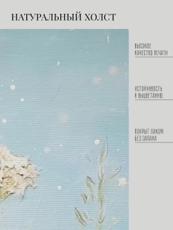 Картина на стену интерьерная на холсте 23*29 см