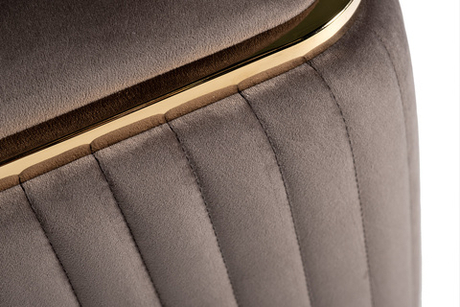 Пуф Garda Decor Glarus 102AN-PUF-1300-KOR коричневый