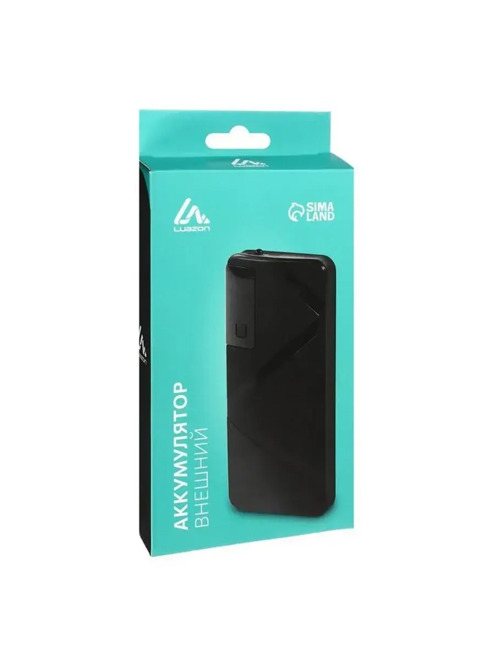 Внешний аккумулятор Luazon модель PB-05, 6000 мАч, 3хUSB, 2