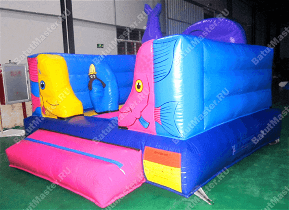 Коммерческий надувной батут "Морское царство 2"