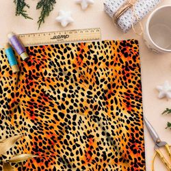 Ткань премиум мембрана принт звериной шкуры