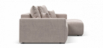 Диван Угловой Босс Тренд (Велюр Монолит латте)