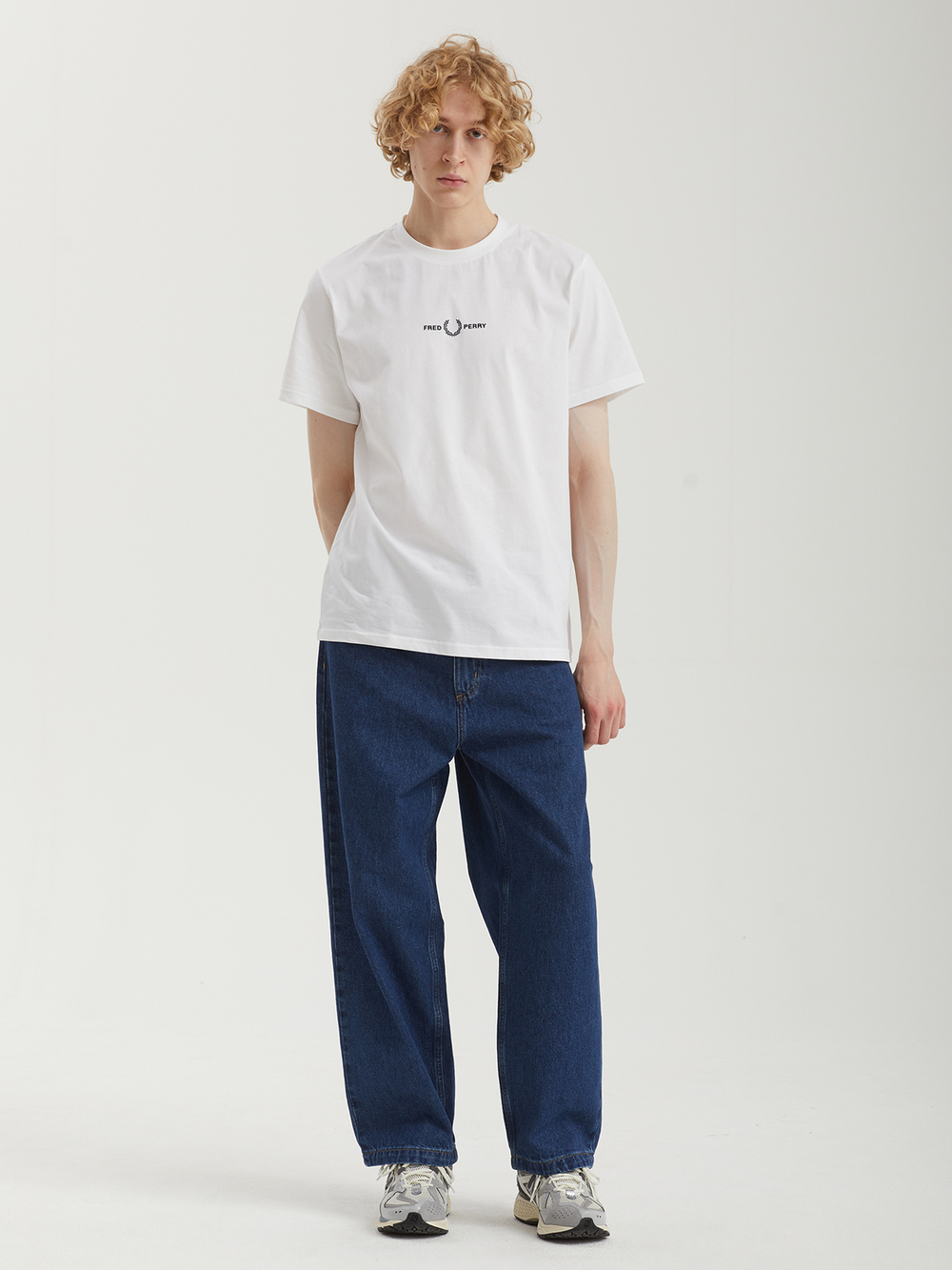 Мужская Футболка Embroidered