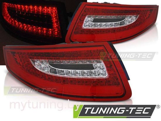 Задние фонари для Porsche 911 / 997 (04-09) LED Red Crystal