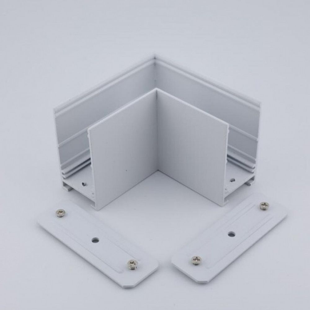 Соединитель угловой L-образный для треков накладных Aployt Magnetic track 220 APL.0282.10.01