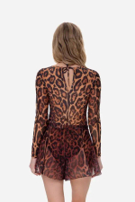 Шорты женские "Леопард 25"