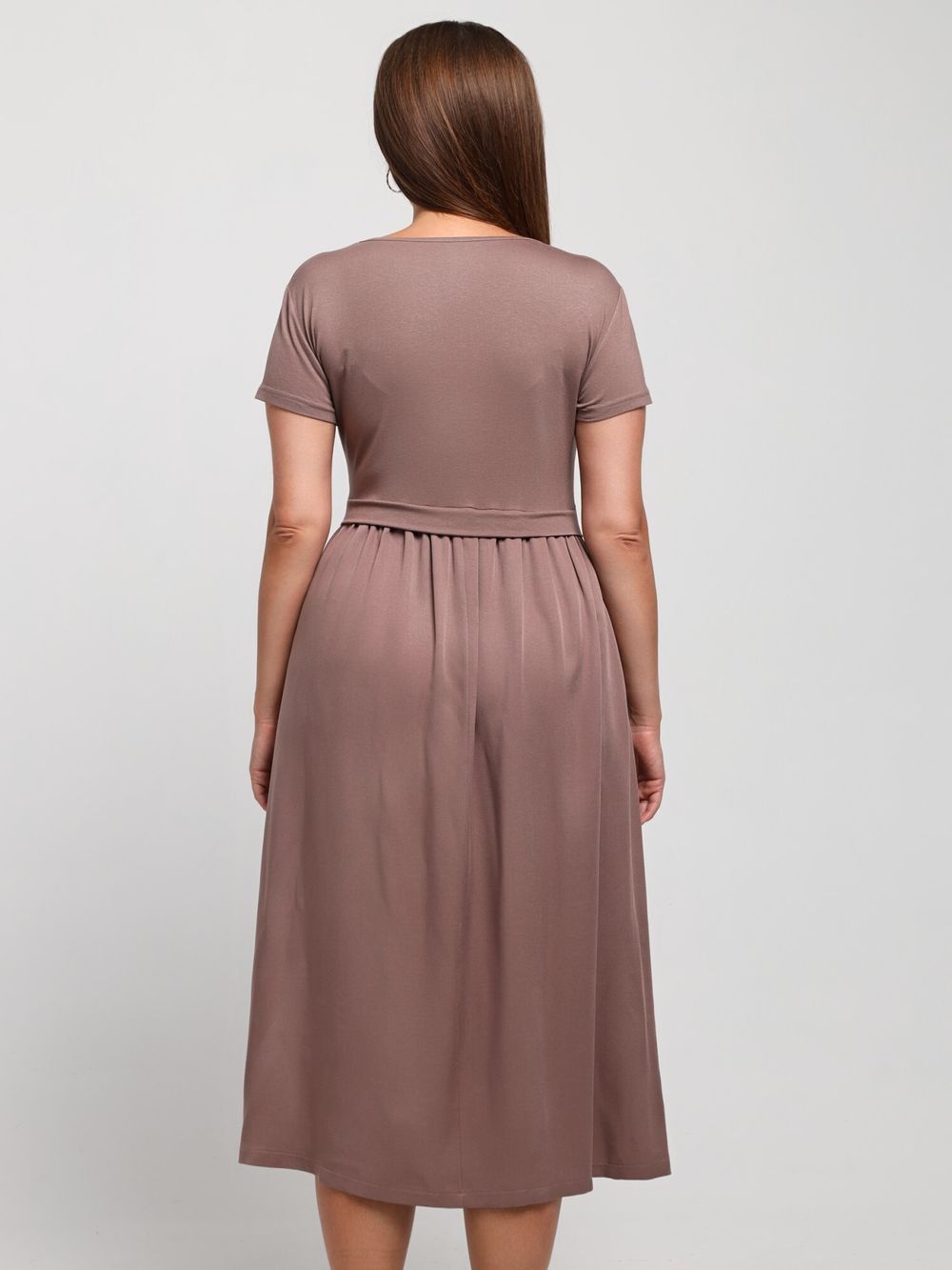 Платье Женственность Виотекс КОФЕЙНЫЙ