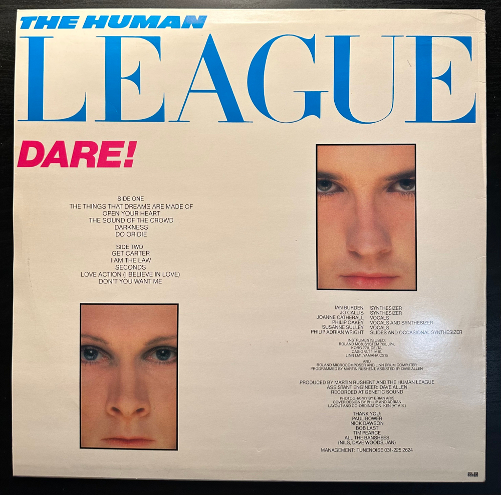 The Human League - Dare! (Скандинавия 1981г.)