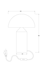 Настольный светильник Freya FR5218TL-01BS