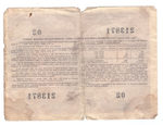 Облигация на сумму 100 рублей № 213871 (Выпуск 1956 года) VG