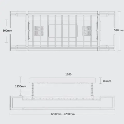 Электросушилка WULIAN Электрическая настенная сушилка
