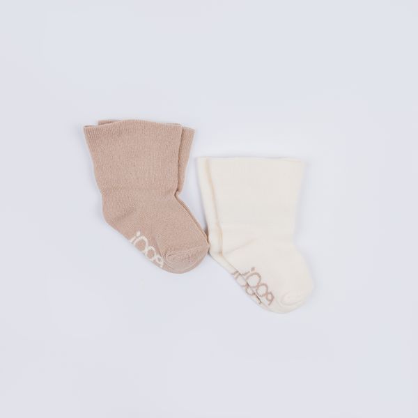 Комплект носочков для новорожденных &quot;Тофу/Беж&quot; 0+