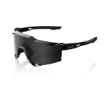 Спортивные очки 100% SPEEDCRAFT Matte Black Gloss Black - Black Mirror Lens