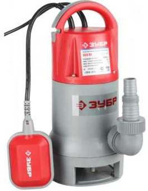 Насос универсальный для чистой и грязной воды 900w, ЗУБР, ЗНПГ-900