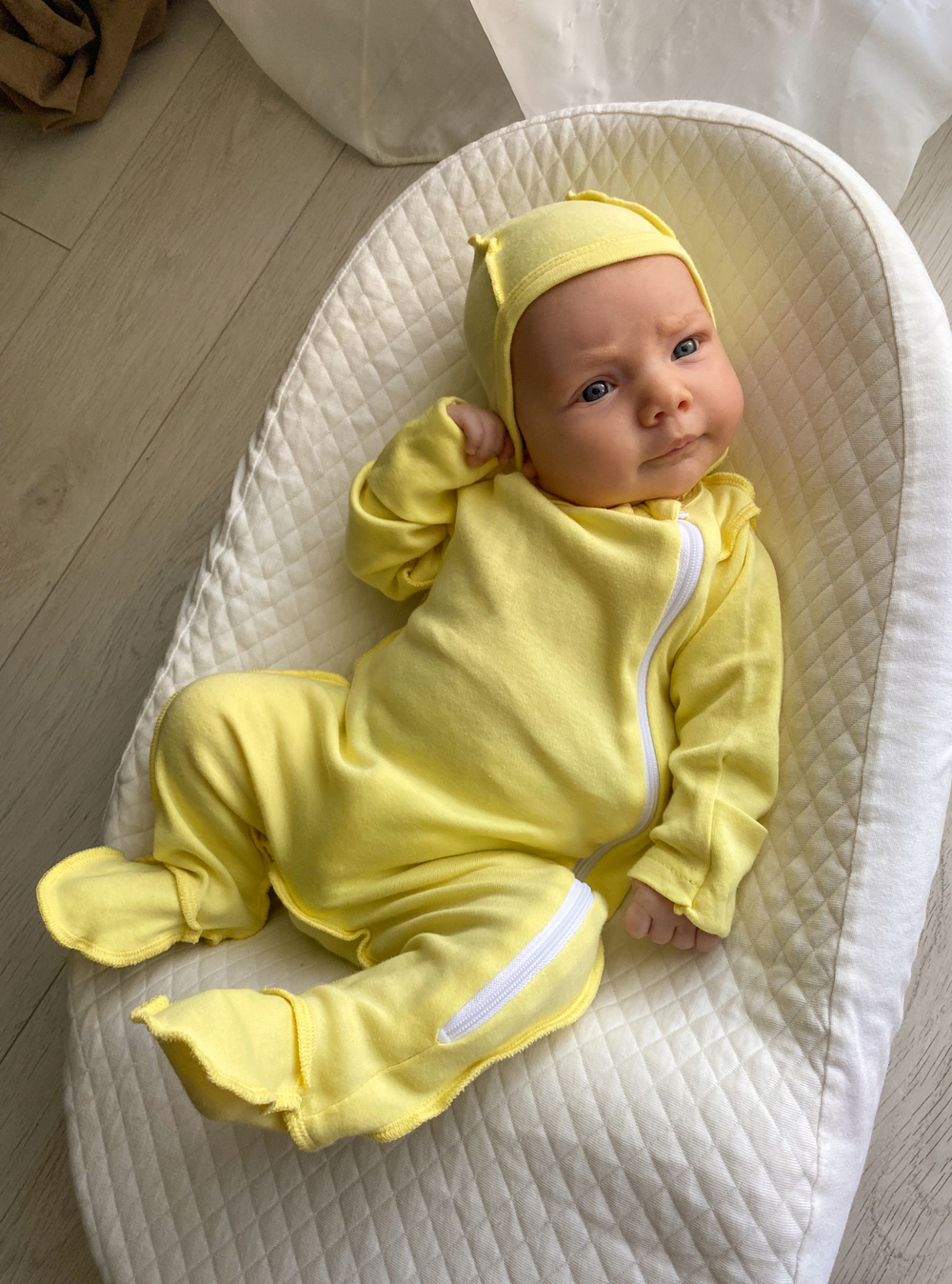 Чепчик Швы наружу Карамбола RinaAmari
