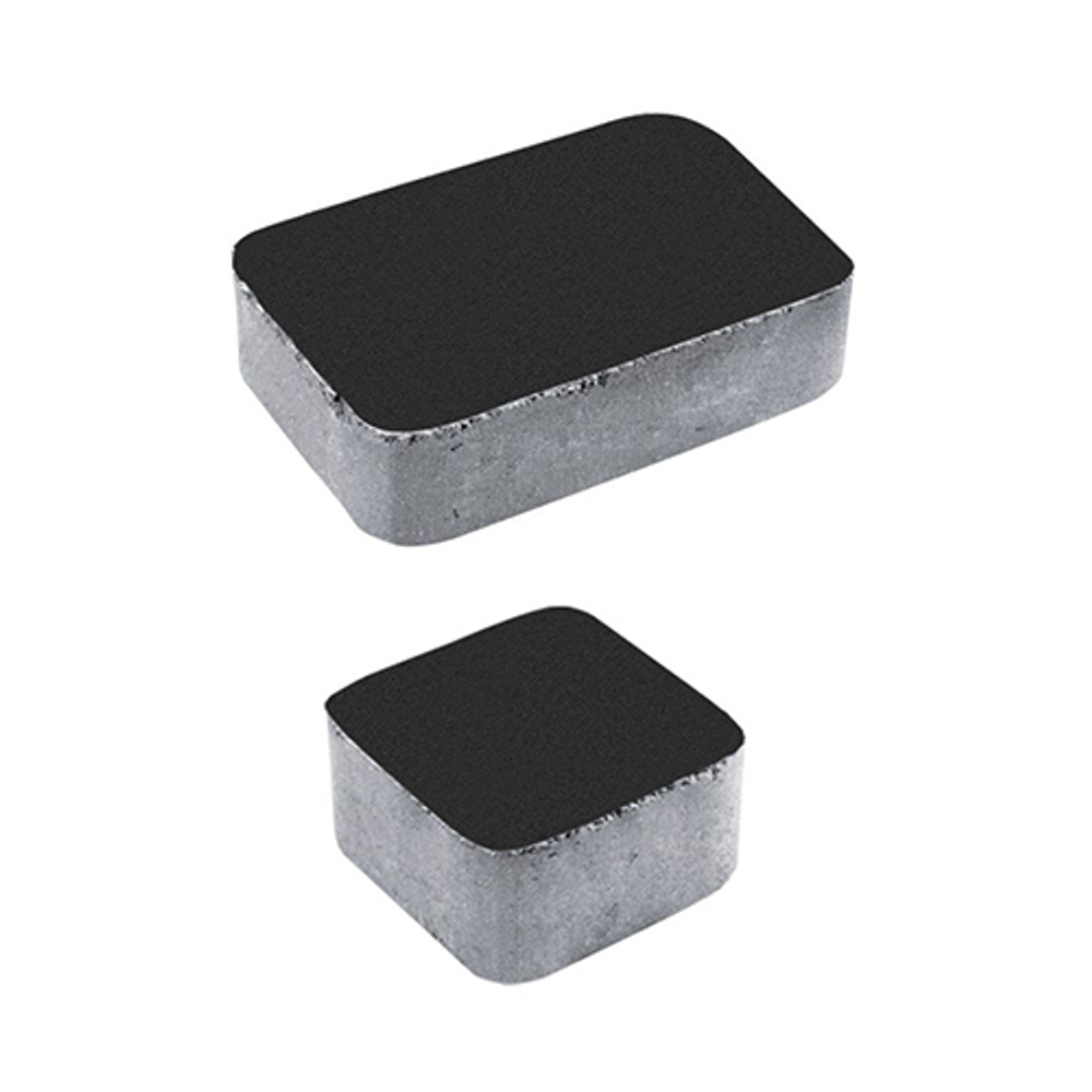 Тротуарная плитка КЛАССИКО - Стандарт Черный, комплект из 2 видов плит