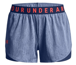 Женские Шорты теннисные Under Armour Play Up Short 3.0 Twist - indigo/phoenix fire