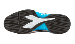 Теннисные кроссовки Diadora B.Icon Clay - white/black/blue jewel - White Black Бирюзовый