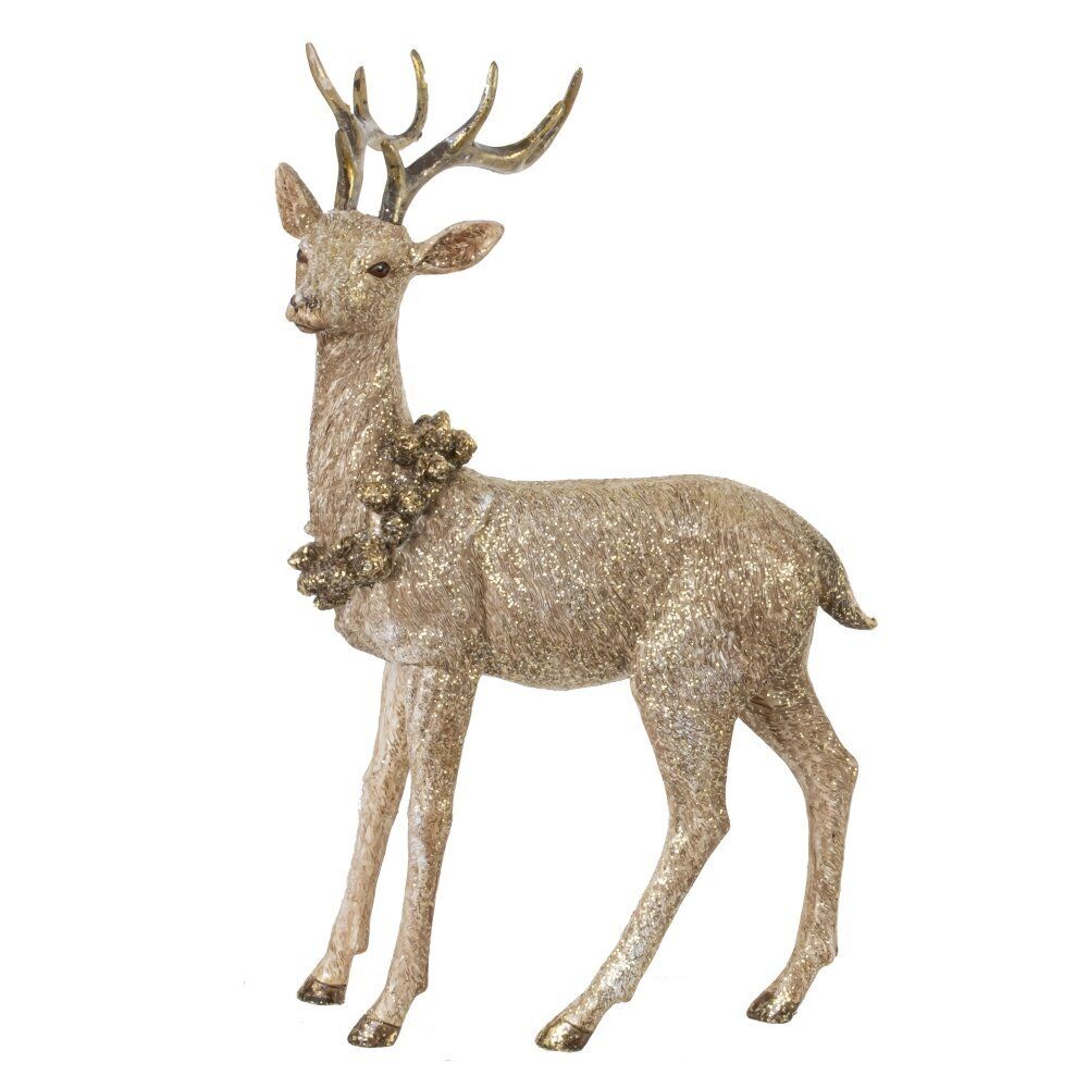 GAEM Фигурка декоративная "Олень", L21 W12 H33 см