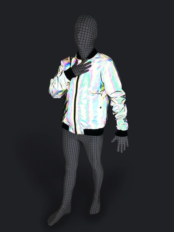 Бомбер "Rainbow Reflective" Светоотражающий Утепленный - фото 5