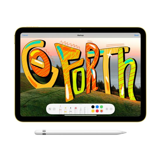 Apple iPad 10,9" (2022) Wi-Fi 64 ГБ, серебристый