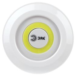 Светодиодный фонарь подсветка ЭРА SB-511 пушлайт, 6Вт, COB, 3хAAA, белый, 3 штуке в коробке, ИК пульт | Подсветка, пушлайты