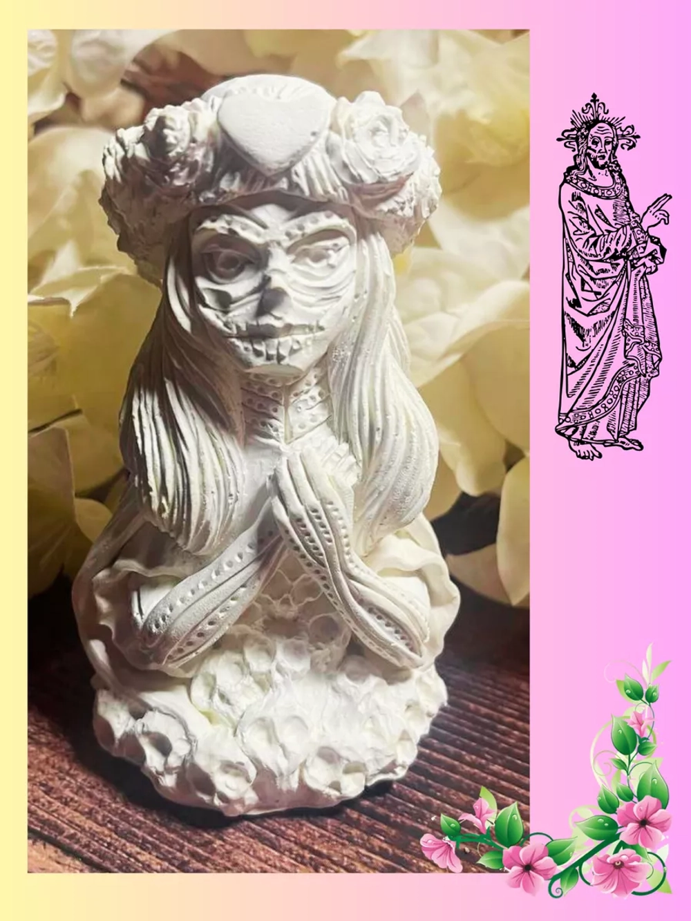 Алтарная статуэтка "Санта Муэрте"
