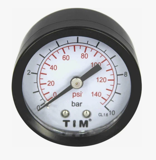Манометр радиальный TIM Y-50T-10