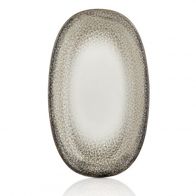 Блюдо овальное 19 cм,фарфор,серия "Tinta Spazio"