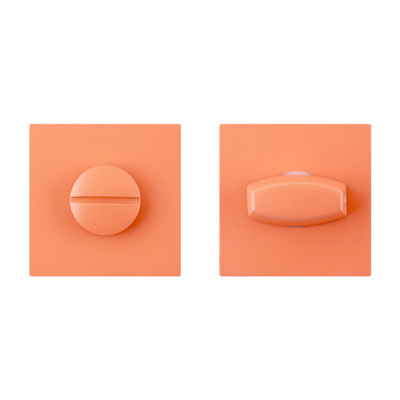 Завертка Аллюр ART COLOR BK-S2 LC(C6230) светло-коралловый